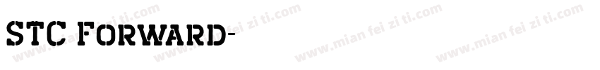 STC Forward字体转换